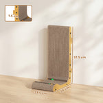 PawHut Cat Scratching Board Wall Mounted 57.5h Cm Brown