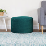 Frankie Cord Bean Bag Pouffe | Teal