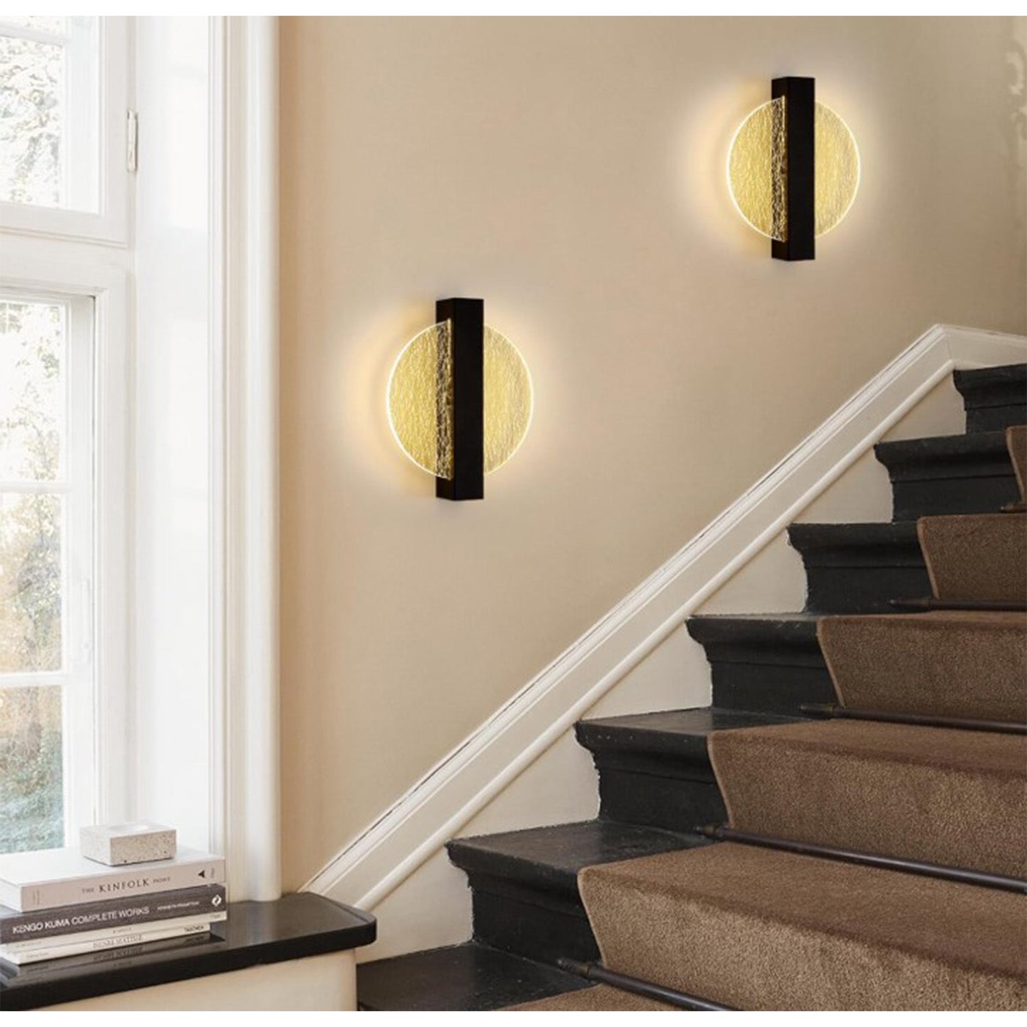 Bath Plus TB+ Modern Round Led Indoor Wall Light