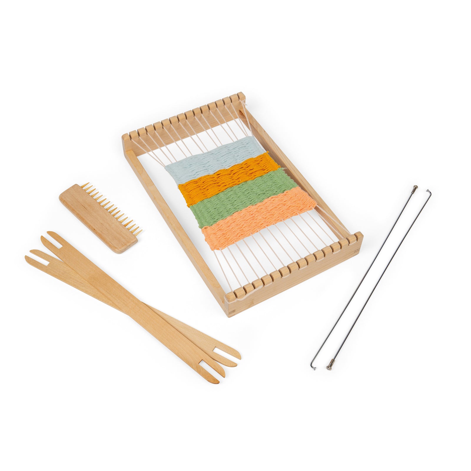 Bigjigs Toys Wooden Weaving Loom For Kids