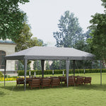 3 X 6 M Pop Up Gazebo Patio Party Event Heavy Duty Canopy | Gray