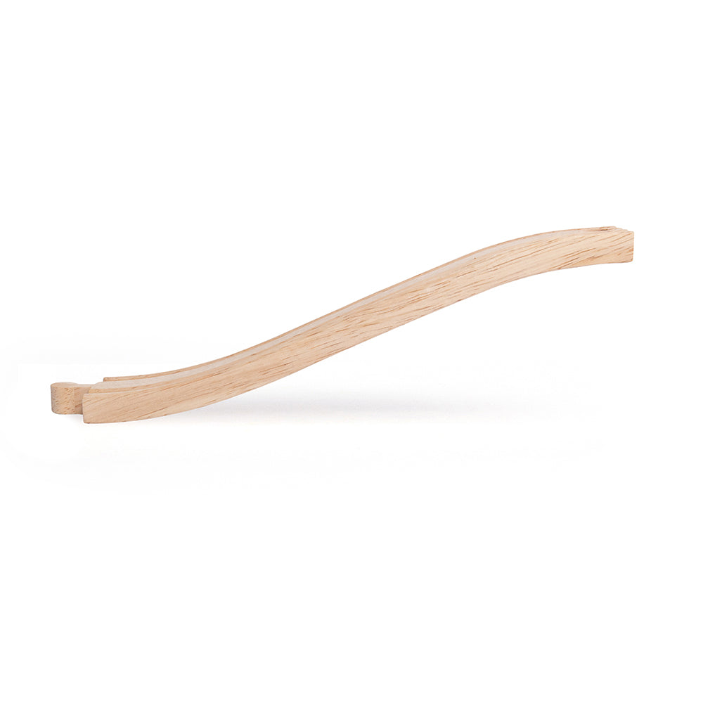 2 Ascender/Descender Track Pieces for Wooden Train Sets