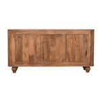 Montara Sideboard – Solid Wood, Golden Teak Finish, 3 Drawers & 2 Cabinets
