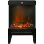 180 Degree Charming Electric Fireplace Heater Quiet