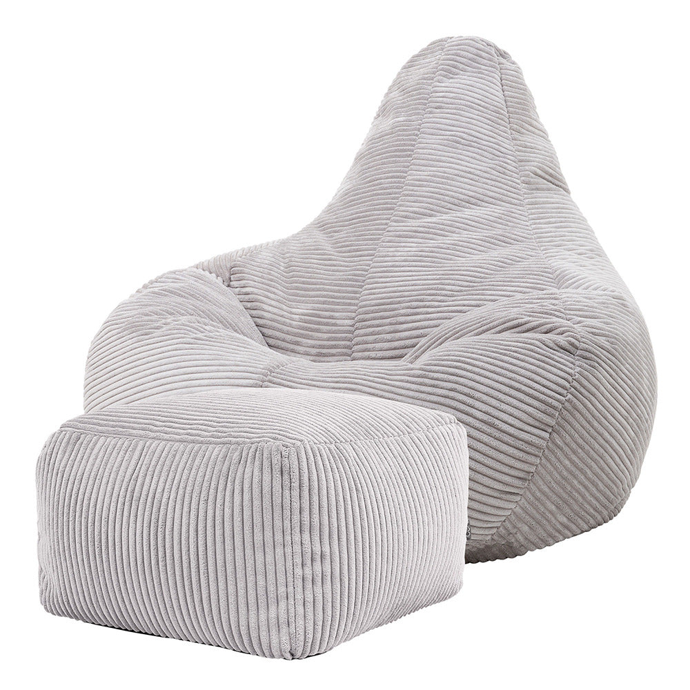 Dalton Cord Bean Bag Chair & Pouffe