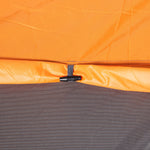 4-5 Person Camping Tent Dome Pop-up Tent  With Windows | Orange