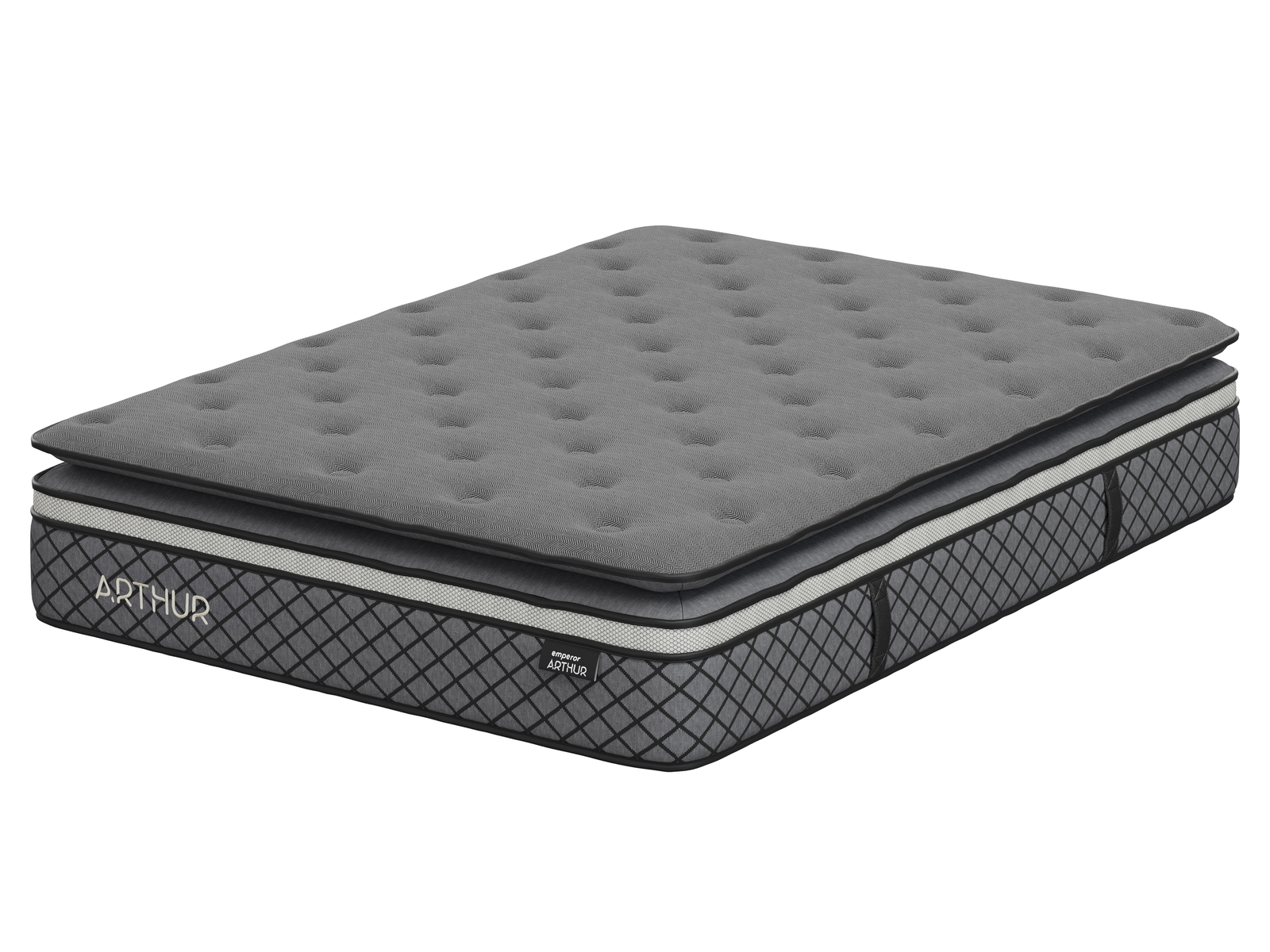 Emperor Arthur 5000 Hybrid Mattress | King | Grey