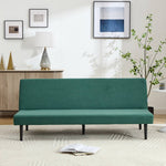 Modern Fabric Sofa Bed With Folding Design – Convertible, Compact & Stylish | Green