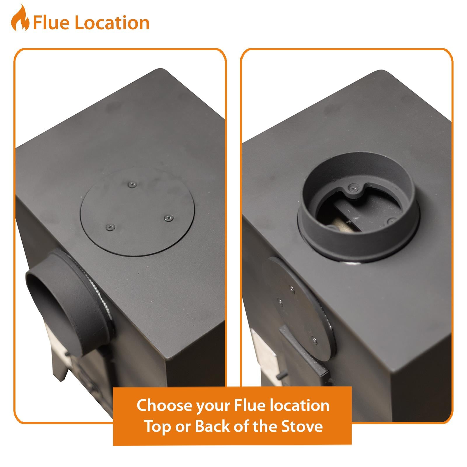 Milano 5kw Steel Multifuel Stove | 5kw | Steel