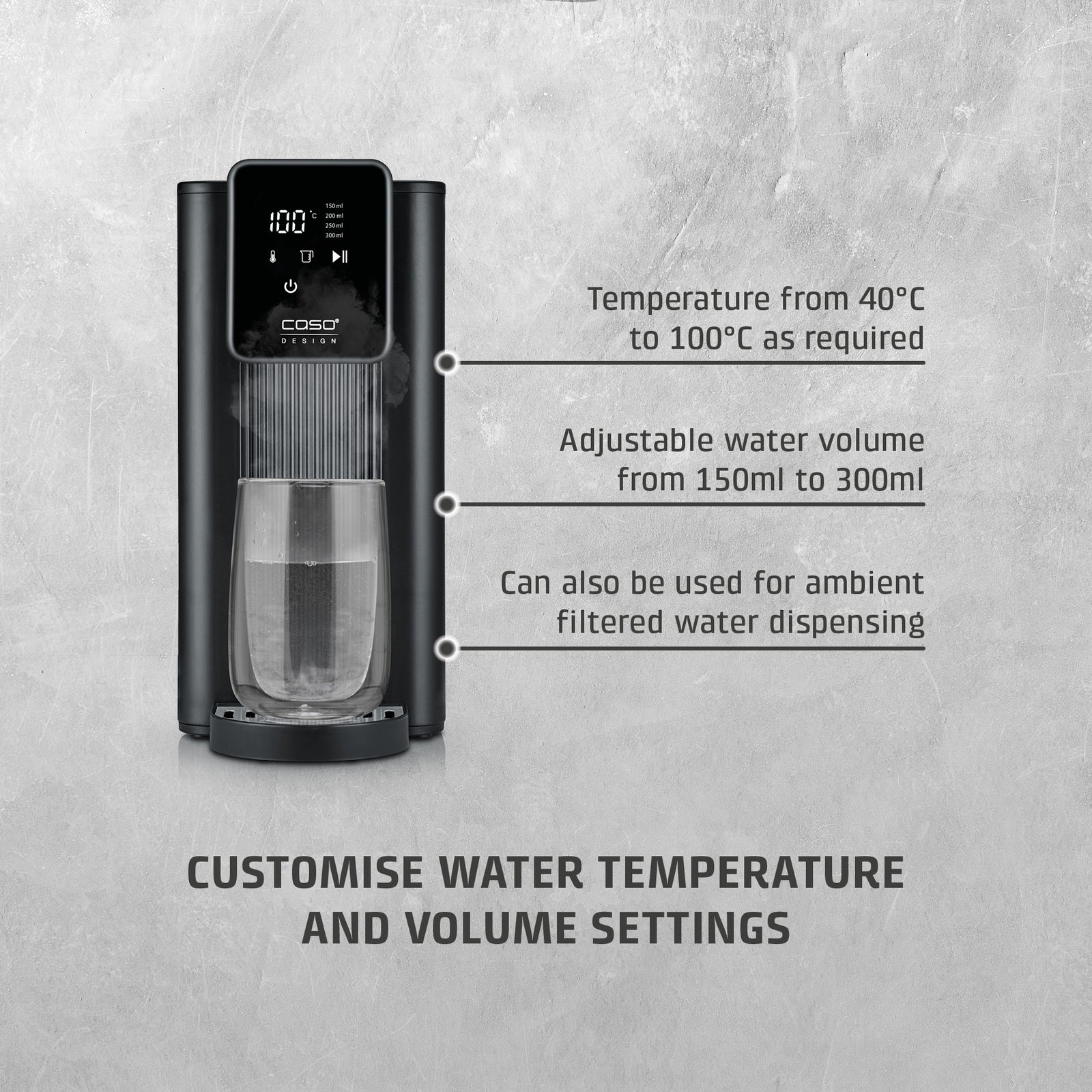 Hw616 Hot Water Dispenser, 2.5l Instant Filtered Boiling Water