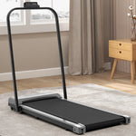 Living and Home Remote Control Fitness Treadmill Walking Jogging Machine With Handrail
