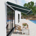 2.5x2m Garden Patio Manual Awning | Green
