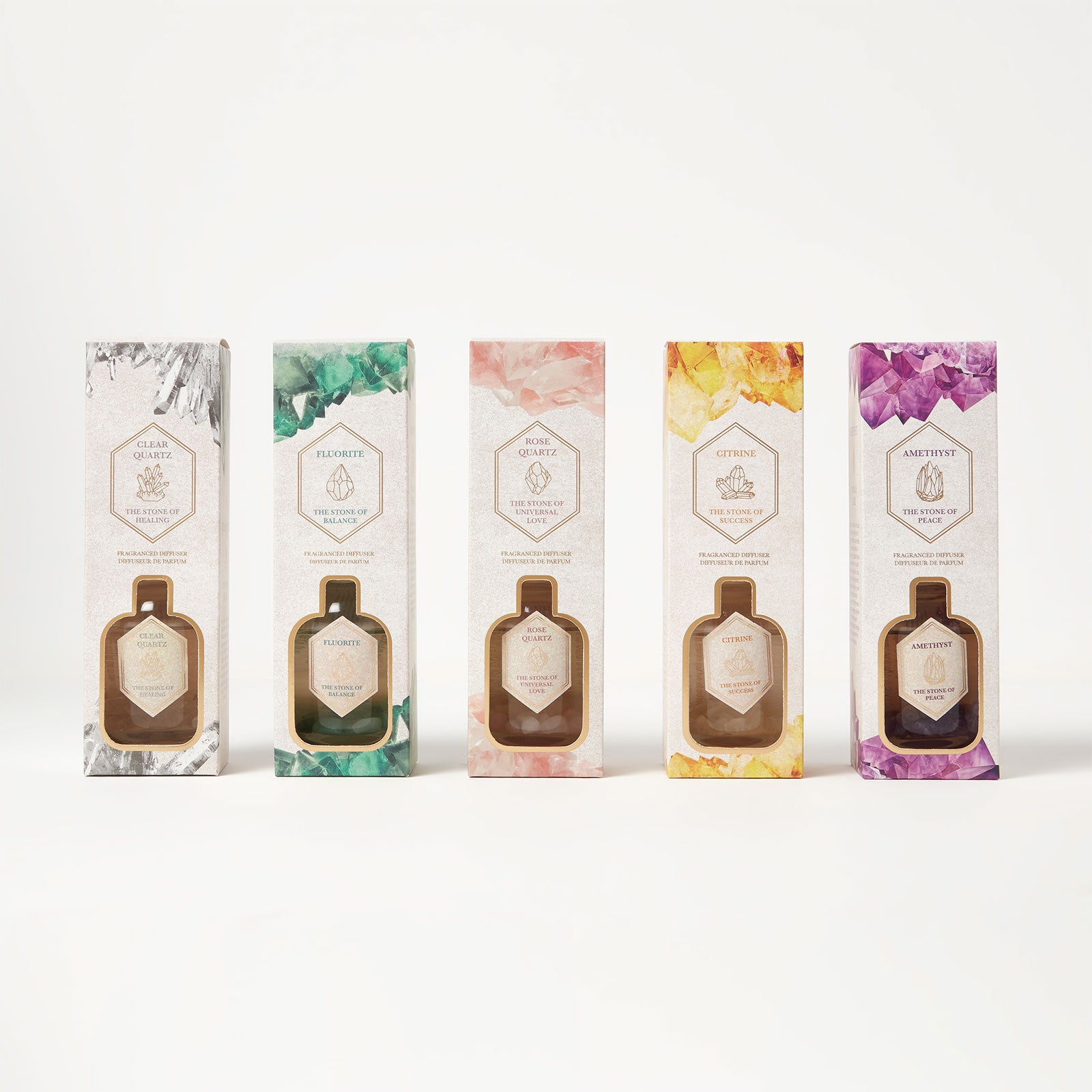 Crystal Reed Diffuser Fresh Linen Scent
