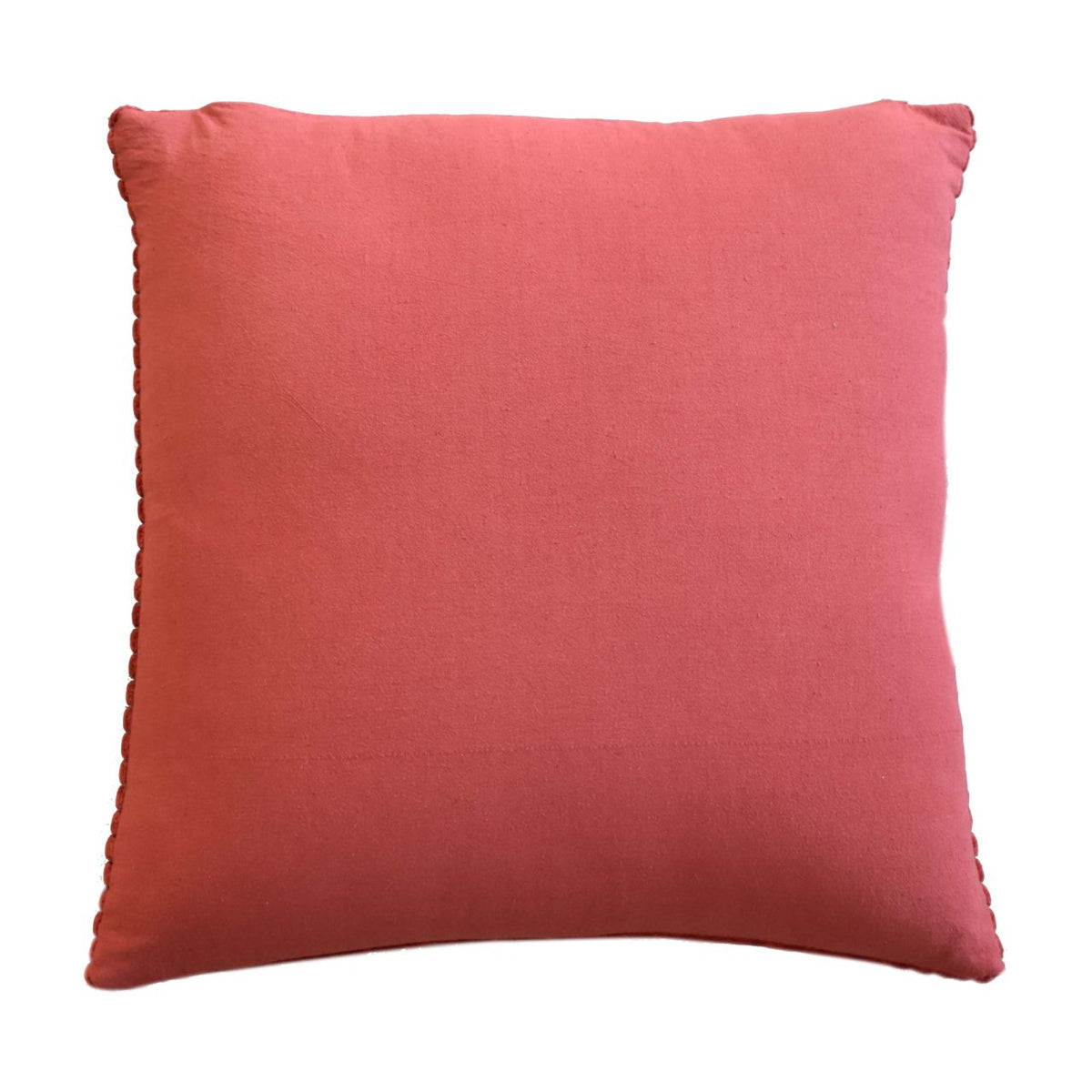Ribbed Cushion Set, Velvet Fabric | Set of 2 | Red