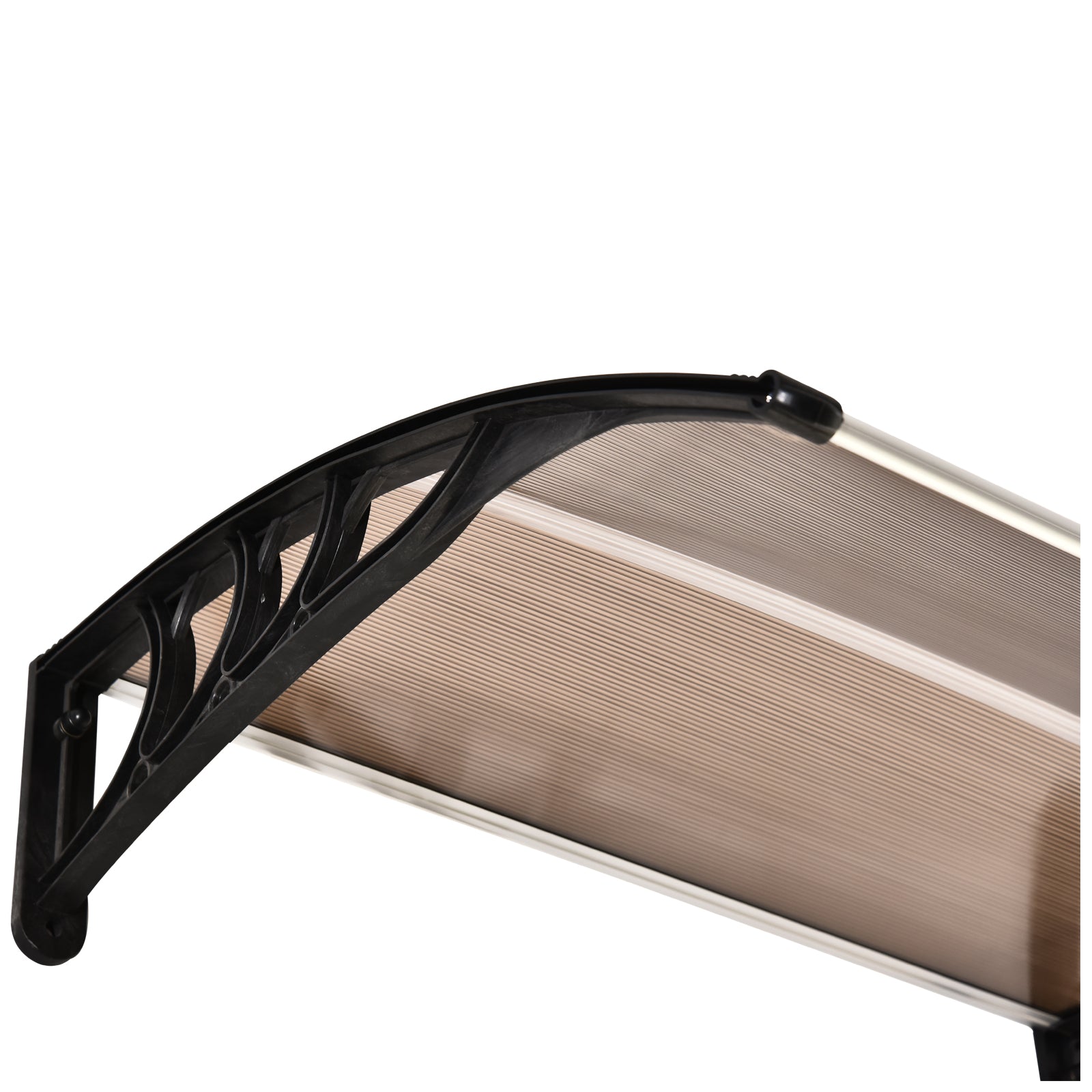 Outdoor Window Door Canopy, Uv Resistant | Medium | Brown