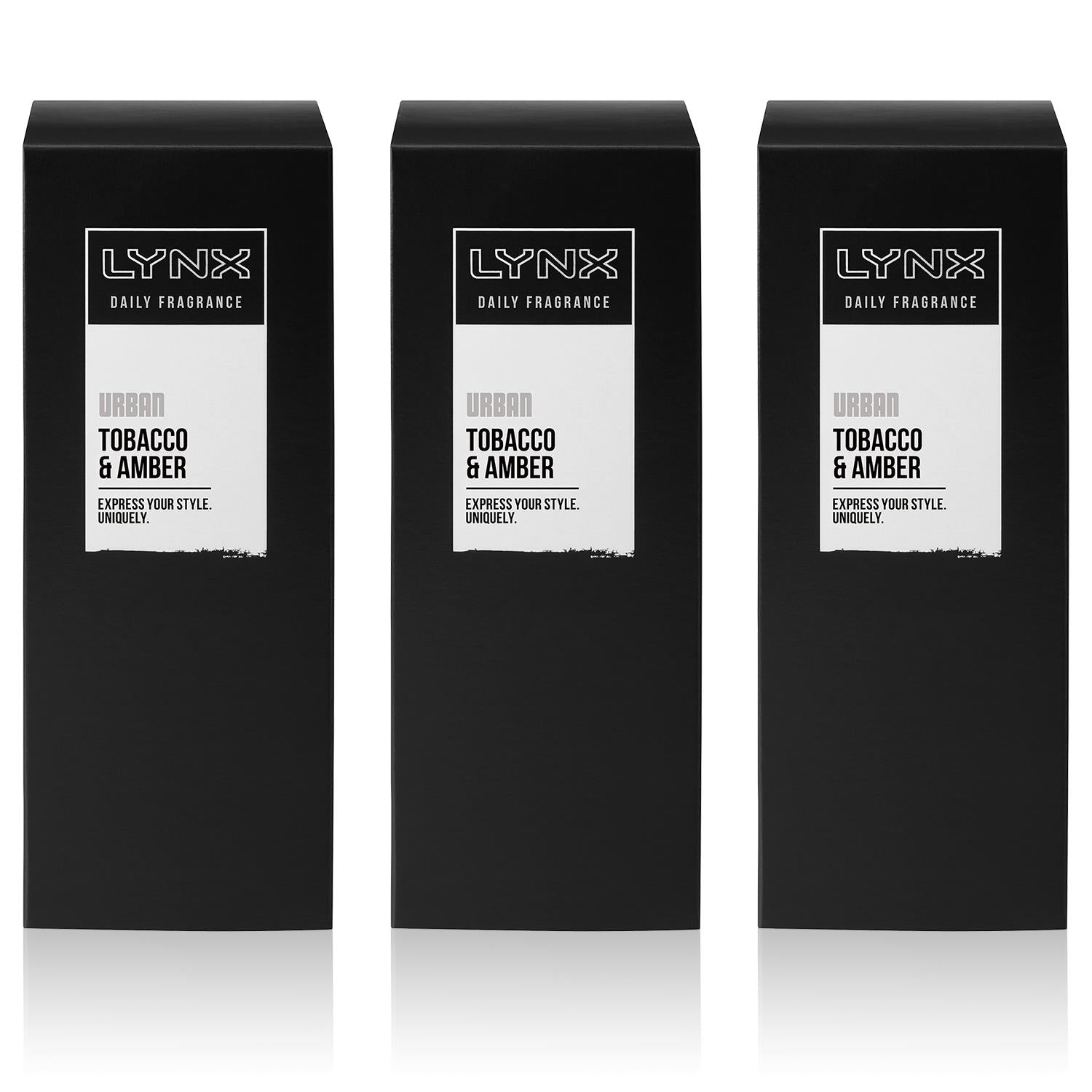 Lynx Urban Daily Fragrance Precision Deodorant Pump Spray, 3x 100ml