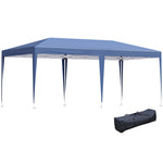 3 X 6 M Pop Up Gazebo Patio Party Event Heavy Duty Canopy | Blue