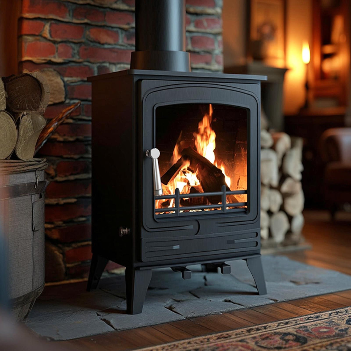Steel Eco Multifuel Stove | 5kw | Steel