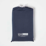 Linen Fitted Cot Sheet 60 X 120 Cm, Pack Of 2 | Cot | Navy Blue