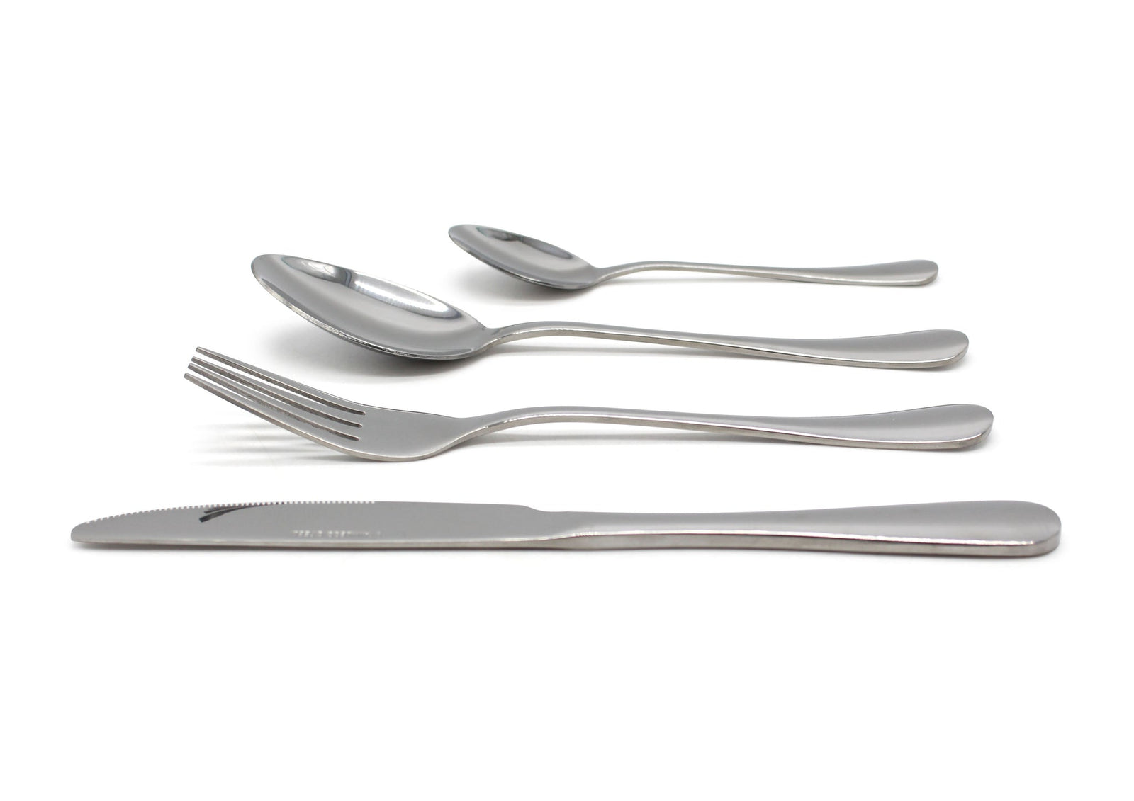 Cutlery Sets Stainless Steel Spoon Fork Simple 16 Piece Set