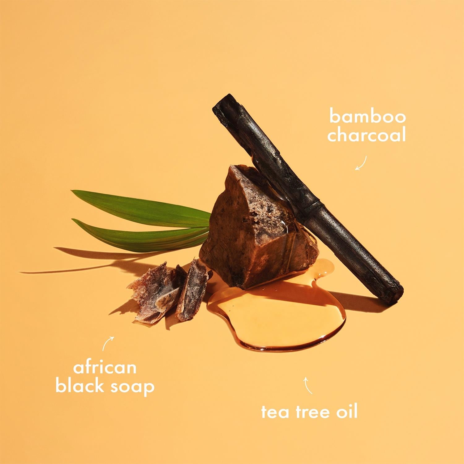 African Black Soap Bamboo Charcoal Purification Masque 354ml, 2pk