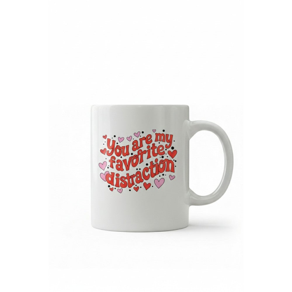 Dyzi You Are My Favorite Distraction Mug Valentine’s Day Gift