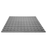 Pvc Duckboard Wet Area Non-slip Mat Drainage Matt - 61cm X 5m Roll | Grey
