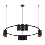 Pendant Light (circle) Genesis 10xgu10 | Black