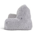 Teddy Borg Cuddle Cushion Pillow | Light Grey