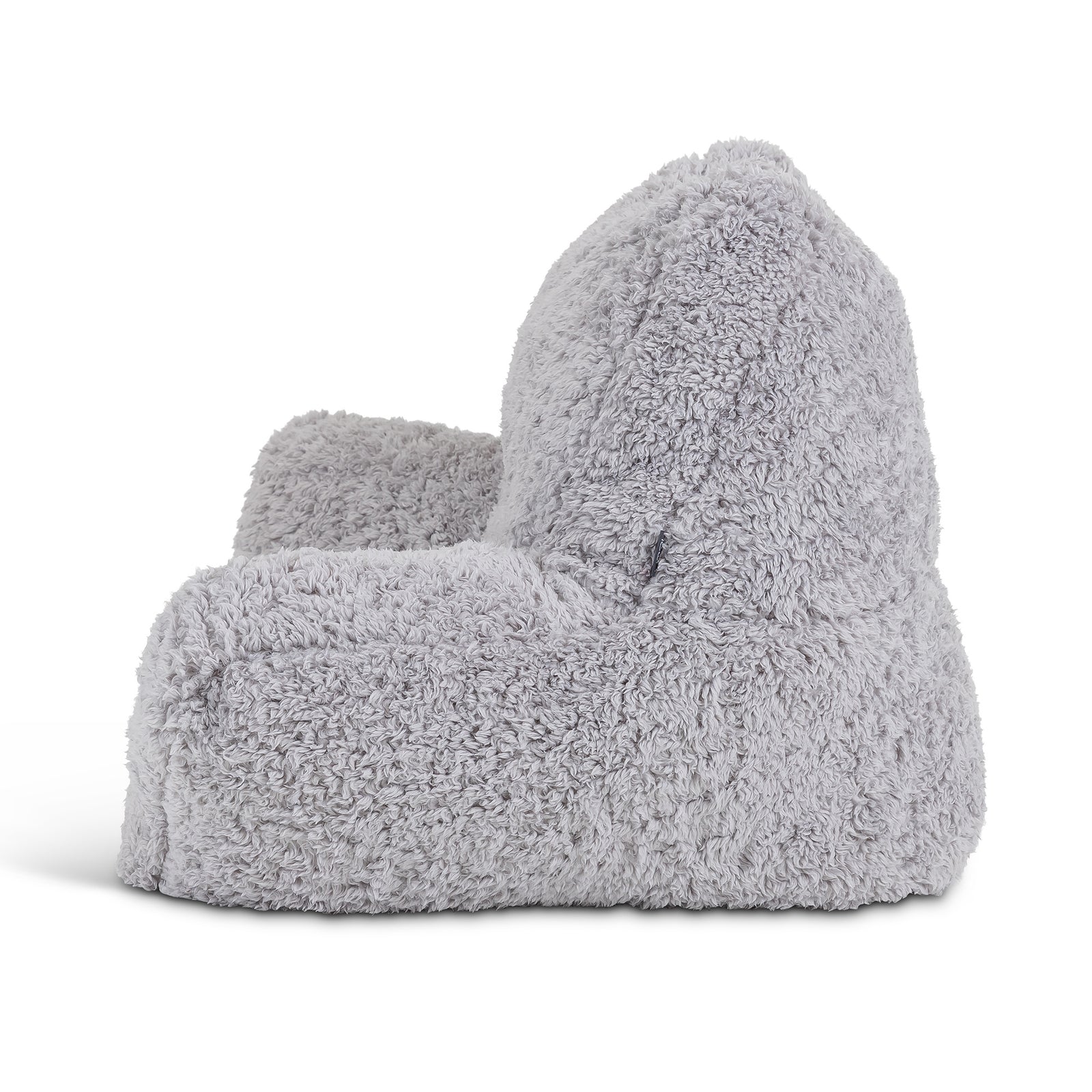 Teddy Borg Cuddle Cushion Pillow | Light Grey