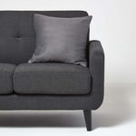 Herringbone Chevron Cushion Cover | 45cm x 45cm | Dark Grey