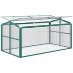 Aluminium Cold Frame Greenhouse 130x70x61cm