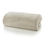 Hardwick Heavyweight Supersoft Fleece Throw | 150cm x 180cm | Taupe