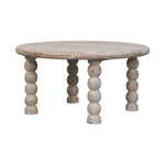 Spindle Salted Oak Coffee Table, Grey, Salted Oak Finish