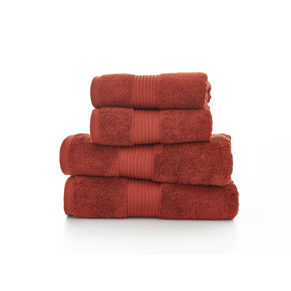 Bliss Pima Supersoft Ultra Absorbent Cotton Towels | Hand Towel | Copper