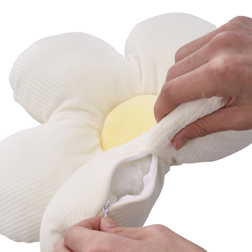 Daisy Shaped Seat Cushion Flower Throw Pillow