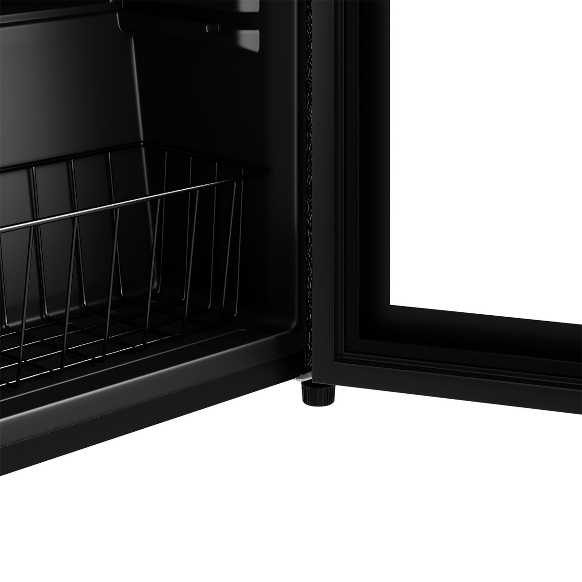 Airoa 92l Freestanding Under Counter Fridge Beverage Cooler With Glass Door