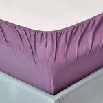 Egyptian Cotton Deep Fitted Sheet 200 Tc | Super King | Grape