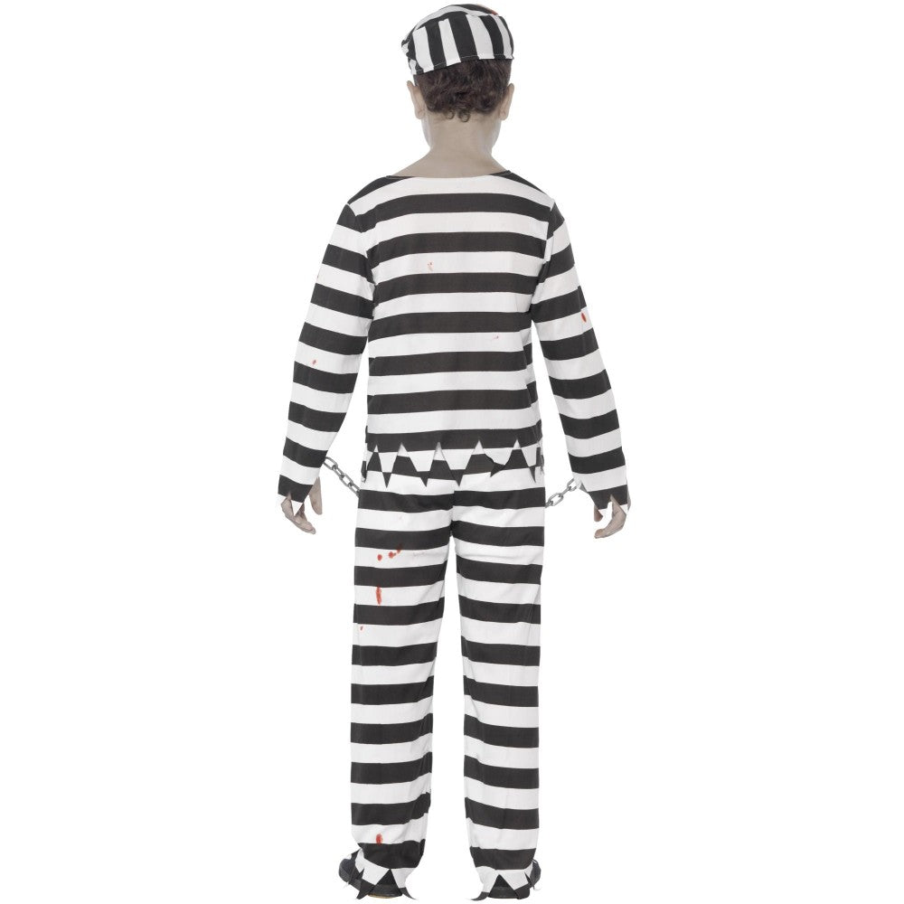 Zombie Convict Child Boy's Costume | Small