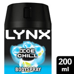 Xl Ice Chill 48h Fresh Iced Mint&lemon Scent Body Spray Deodorant, 6x 200ml