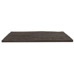 Eco-friendly Rail Sleeper Stepping Stones - Brown | Set of 2 | Brown