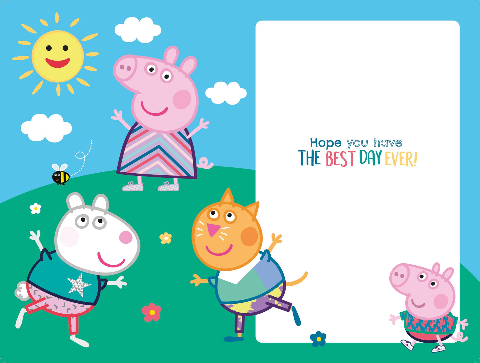 Peppa Pig It's Your Birthday Card Official Product