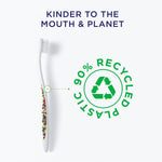 Sensitive Extra Soft Thin Bristles Toothbrush For Precise Cleaning