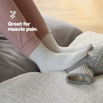 Cable Knit Hot Water Bottle | Gray