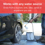 Jet Hawk Cordless Portable Pressure Washer | Red