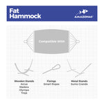 The Fat Reversible Padded Hammock - Taupe