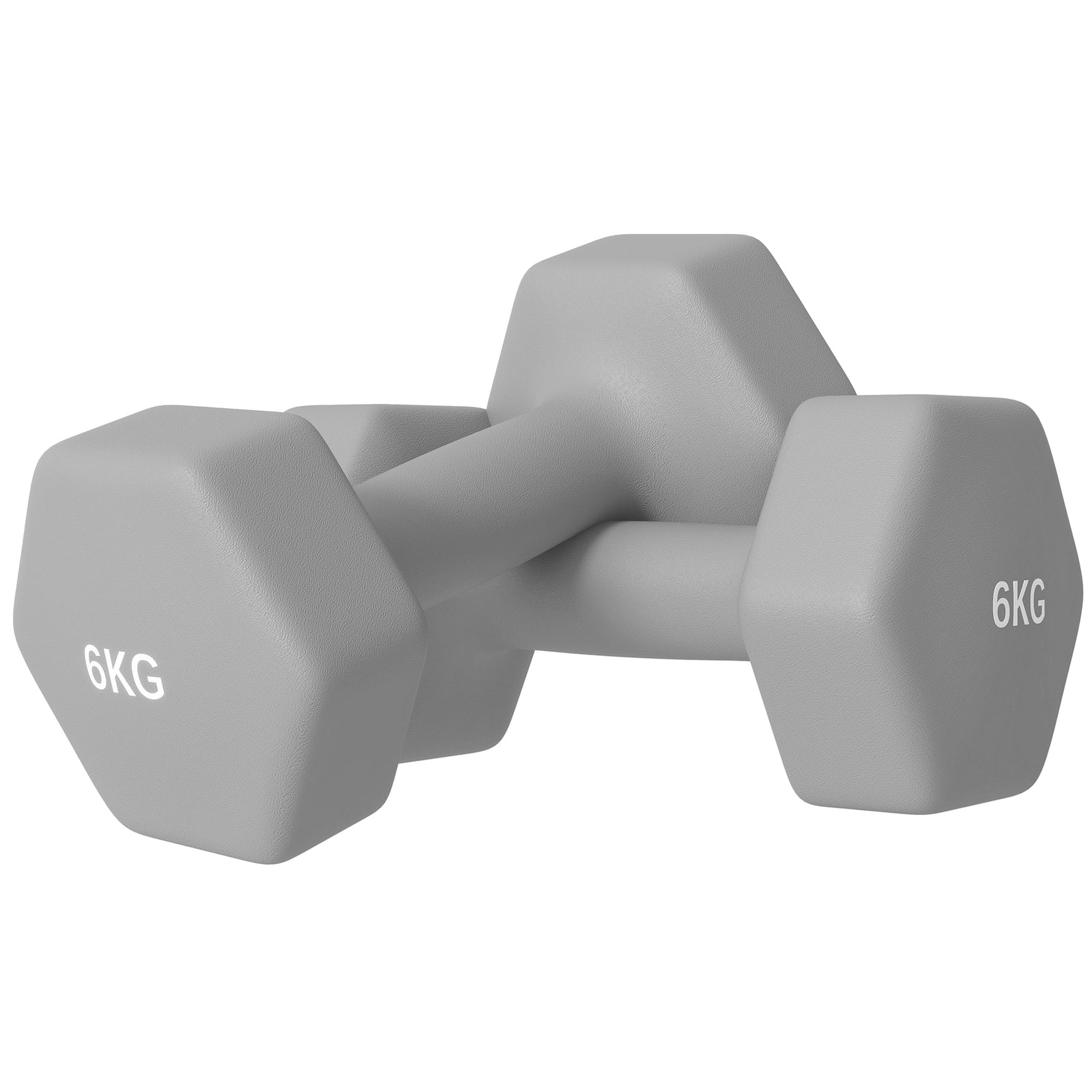 Set Of 2 Hexagonal Dumbbells Weights Pair | Large