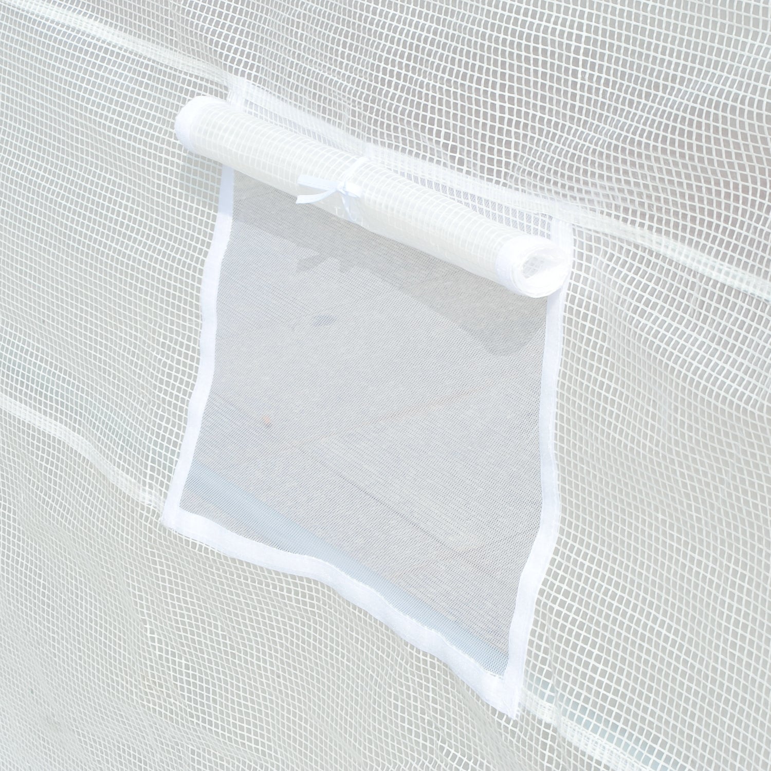 6x3x2m Greenhouse Replacement Cover - Tunnel | White