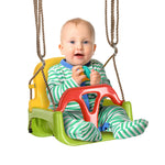 3 In 1 Kids Swing Seat, Adjustable Toddler Swing Chair | Green