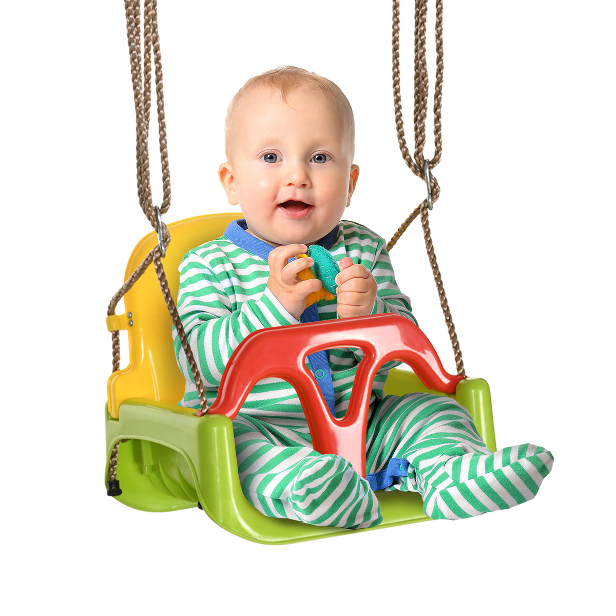 3 In 1 Kids Swing Seat, Adjustable Toddler Swing Chair | Green